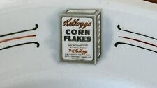 Vintage KELLOGG’s Restaurant Ware Diner Plate Corn Flakes Syracuse China 1930 9” picture