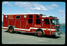 (MZ) ORIG FIRE APPARATUS/RESCUE SLIDE BOSTON, MA   RESCUE 2 picture