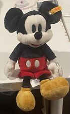 Officially-Licensed Disney Steiff Mickey Mouse Plush Doll 12” picture