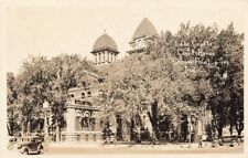 RPPC c1930s Lake County Court House Crown Point Indiana IN Real Photo P457 picture