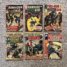Lot Of 6 Cowboy Comics - Marvel (Rawhide Kid, Caleb Hammer, Two-Gun Kid) picture