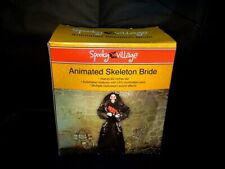 Spooky Animated Skeleton Bride Halloween Prop RARE HTF NRFB New In Box picture