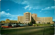 Phoenix AZ St Joseph's Hospital 1950s Autos Cross Arizona postcard NP5 picture