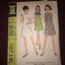 *LOVELY VTG 1960d DRESS Sewing Pattern 12/32 picture