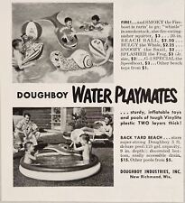 1953 Print Ad Doughboy Water Playmates Swimming Pool & Floats New Richmond,WI picture