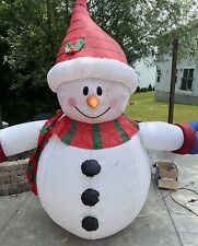 Gemmy 8ft Airblown Inflatable light up Christmas Holiday Snowman Yard Decor picture