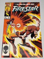 Firestar #2 Limited Series Marvel Comic Book 1986 Vintage picture