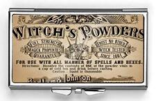 Vintage Witchs Powders Pill Box Compact Rectangle 7 Day Pill Box Pill Case Pill picture