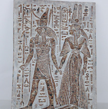 RARE PHARAONIC ANCIENT EGYPTIAN ANTIQUE Horus Led Nefertit Temple Stella EGYCOM picture