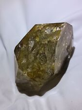 Large 🌈 3.8oz Herkimer 💎  Golden Healer Crystal Point 🌈 picture
