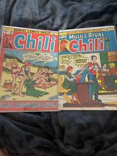 2 vintage 1969 Chili Comics in decent shape. AS IS picture