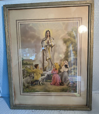 Vintage Framed Our Lady of Fatima 10