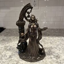 Veronese Design Aradia The Wiccan Queen of Witches Resin Statue Bronze Finish  picture