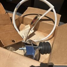 NOS Vintage Attwood Boat Mariner Steering Wheel W Mounting 9020 9035 Wow D picture