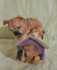 Bull Dog Coin Piggy Bank Made Of Resin picture
