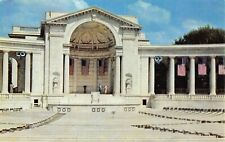 Arlington Memorial Day Amphitheatre Military Army Veterans Vtg Postcard A14 picture