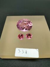 Andara Crystal Pink Oval Cutting 30mm and round 8mm for jewelry set (338) picture