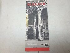 The Treasures of Holland The Churches No 3 Vintage 1953 Dutch Travel Brochure picture
