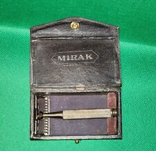 Antique Mirak Safety Razor With Original Case picture