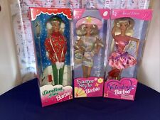 Holiday Special Edition Barbie Dolls (3)Christmas Valentines Easter1995,1997 picture