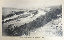 Towanda PA-Pennsylvania, French Azilum, Roosevelt Hwy, Vintage Souvenir Postcard picture