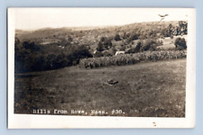 RPPC 1950'S. HILLS FROM ROWE, MASS. POSTCARD. SC34 picture