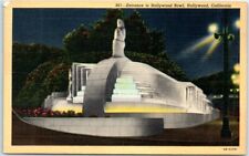 Postcard - Entrance to Hollywood Bowl, Hollywood, California picture