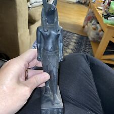 RARE ANCIENT EGYPTIAN ANTIQUITIES Statue Pharaonic Of God Anubis Egyptian BC picture