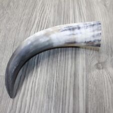 1 Raw Unfinished Cow Horn #2345 Natural Colored picture