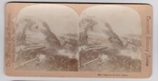 Antique Stereoview of Fort Fisher North Carolina  / Civil War Cannon picture