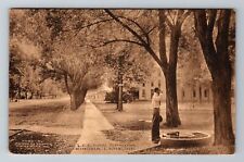 Winona Lake IN-Indiana, Lelson Spring, Antique, Vintage c1910 Souvenir Postcard picture