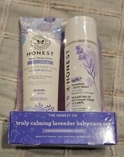 The Honest Company Truly Calming Lavender Baby Care Set SEALED NEW Giftable picture
