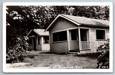 RPPC Cottages at Seashore Inn Blaine Washington Whatcom County 1960s Postcard picture