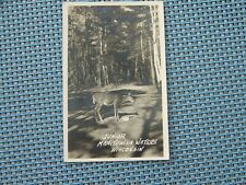 Manitowish Waters Wisconsin WI RPPC Real Photo Junior picture