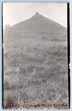 1910's RPPC VALENTINE NEBRASKA LONE TREE PEAK ANTIQUE REAL PHOTO POSTCARD picture