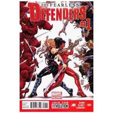 Fearless Defenders #1 in Near Mint + condition. Marvel comics [j& picture