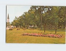 Postcard Beautiful Flowers, Trees & Shrubs at City Park Streator Illinois USA picture