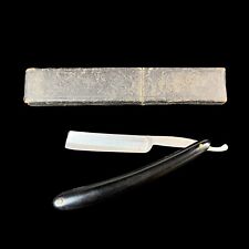 Vintage German Special Quality Razor Blade Folding Barber Tool With Case picture