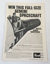 1967 Revell model kits ad ~ WIN THIS GEMINI SPACECRAFT picture