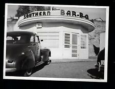 c1940's Southern Bar-BQ Restaurant, Antique Cars picture