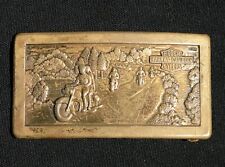 Rare Vtg 30s 40s Harley Davidson Motorcycle Accessories Buckle Indian picture