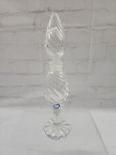 Vintage IW Rice Co Glass Perfume Bottle w/Stopper  picture