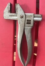 VINTAGE L.S. STARRETT NO. 240 EXPANSION PLIERS ~ WRENCH - RARE MACHINIST TOOL picture