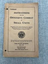 RARE WW1 Manual / Phamplet - Instruction for the Offensive Combat of Small Units picture