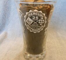 Vintage Mercury Outboards 25th Anniversary Glass Excellent 1964 picture