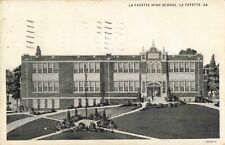 La Fayette High School LaFayette Georgia GA 1936 Postcard picture