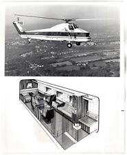 Sikorsky Aircraft of Canada S-58T.Helicopter.Helicopter.Photo 20.5x25.5cm.1971. picture