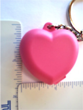 Tupperware VERY RARE **Pink Punch** Heart Keychain - Opens - NEW - NOT USA picture