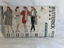 Butterick Fashion Pattern 6578 EASY Jacket Dress Tunic Top MOR  Size Lg XL UNCUT picture