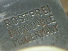Vintage Rostfrei Inoxydable M.i. Germany multi use folding pocket knife. picture